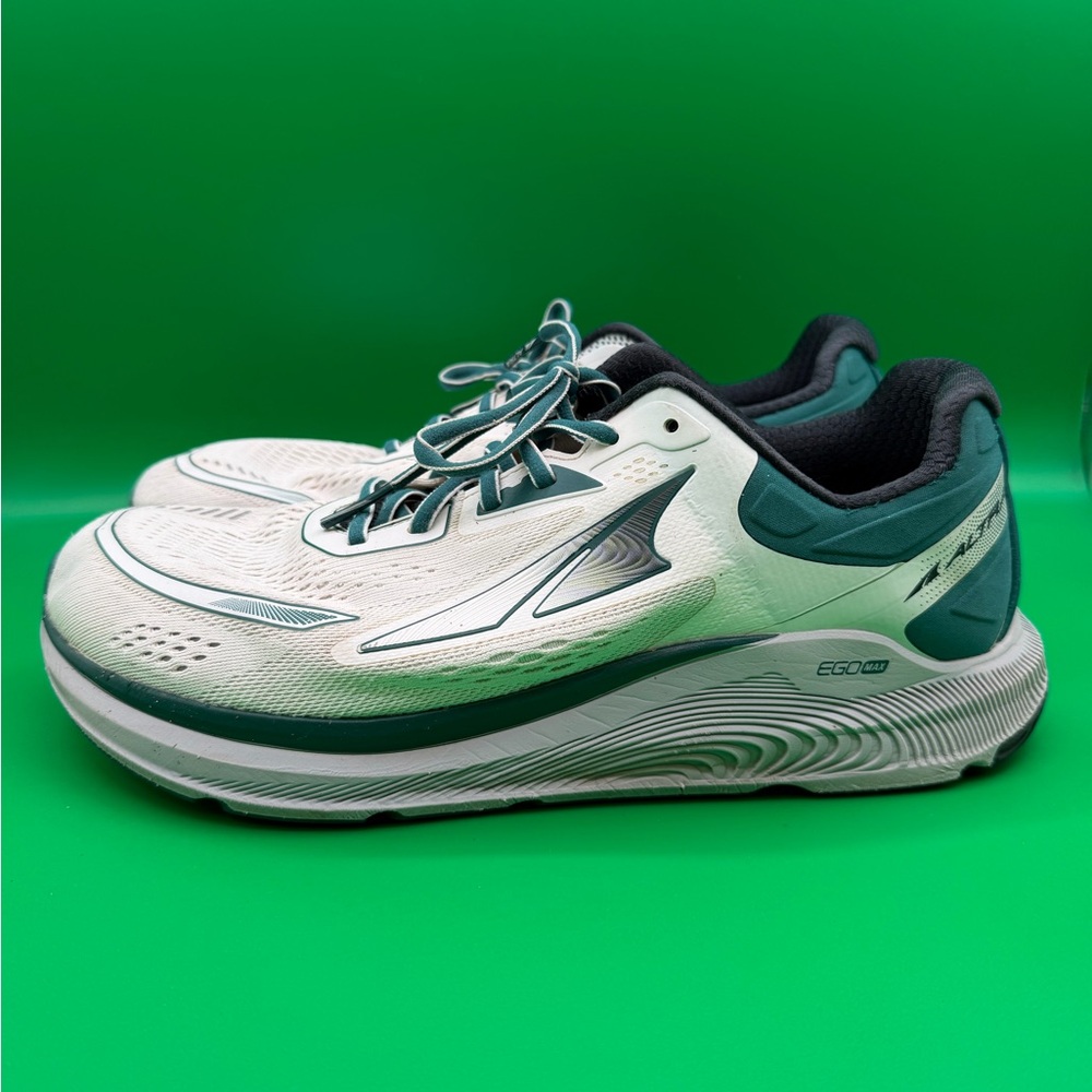 Altra Paradigm 6 Mens White Green Shoes Sneakers - Picture 2 of 12